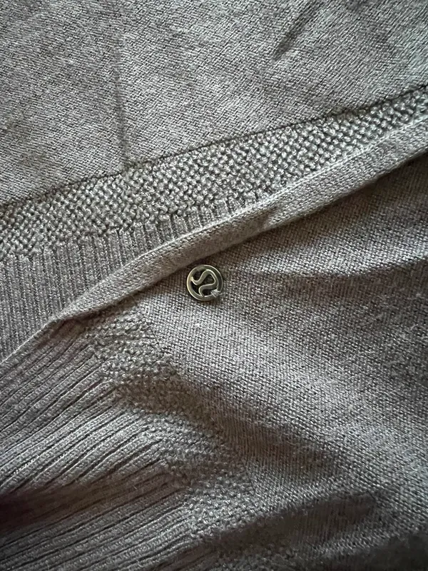 Lululemon Gray Lounge Top - Image 6
