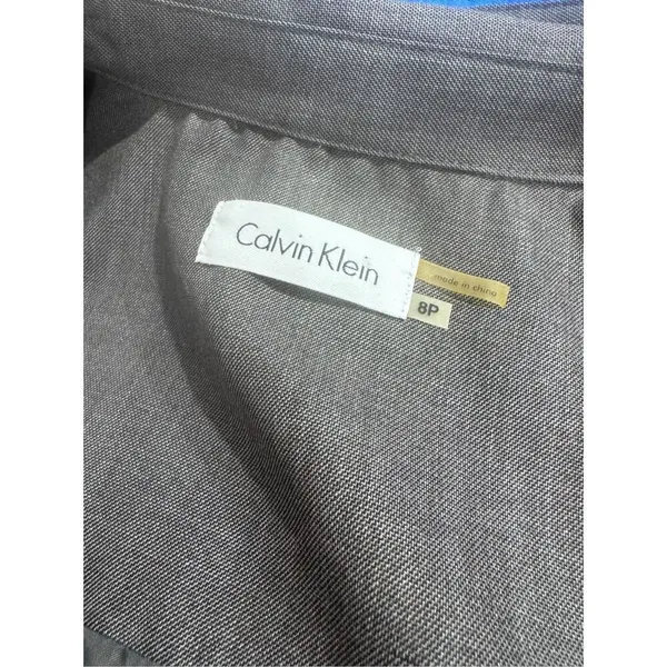 Calvin Klein grey office‎ dress size 8 petite - Image 7
