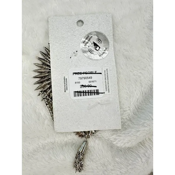 NEW Free People Birds Of A Feather Cocktail Earring Ear Party Cuff Sparkle Retro - Image 5