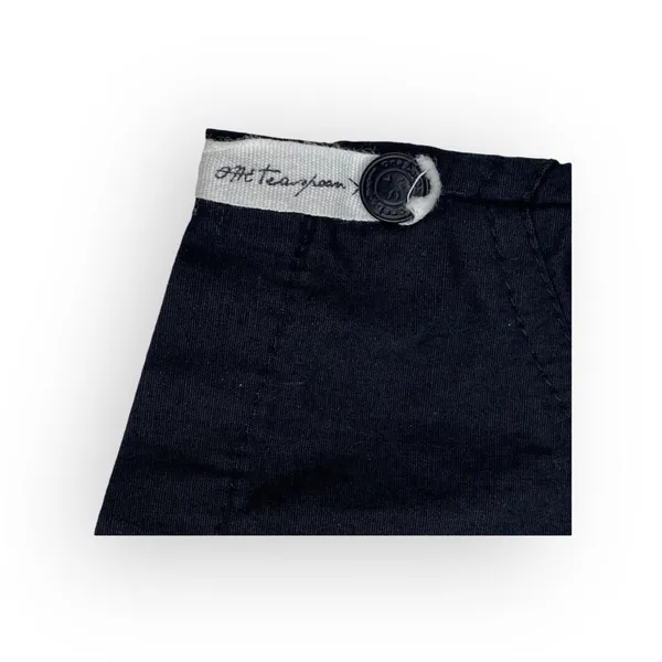 One Teaspoon ✌︎︎ High Waist Exposed Zip Front Lightweight Shorts ✌︎︎ Black XXS - Image 11