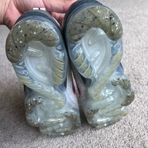 Size 7 - Nike Air VaporMax Flyknit White Thunder Blue 2021‎ - Image 3