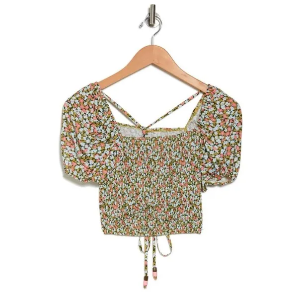 Maaji‎ Women's Ditsyduo Riley 2 Way Wear Beachwear Crop Top Size Medium - Image 3