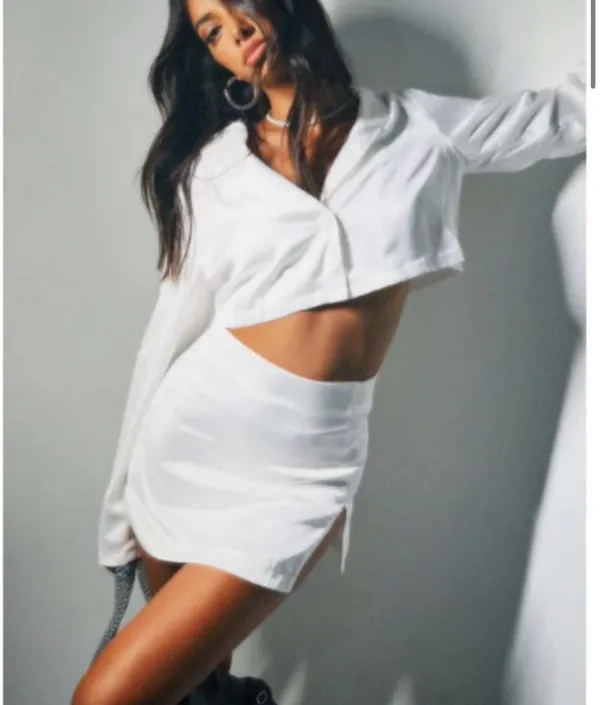 Princess Polly White Skirt Set - Image 2