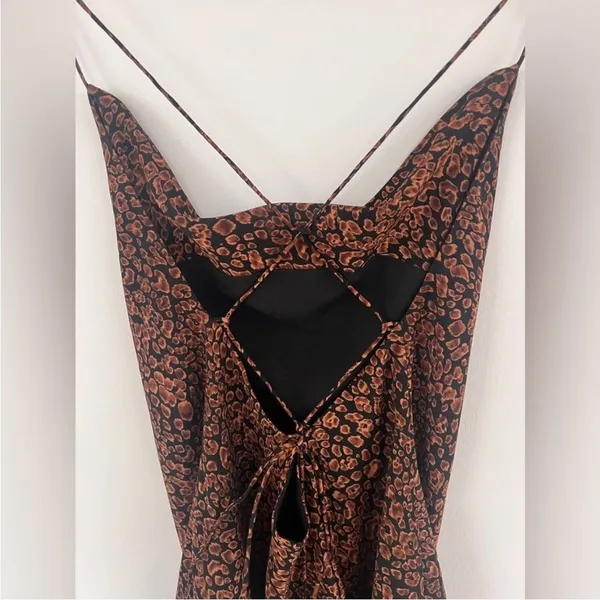 Majorelle Charli Mini‎ Dress Leopard xs - Image 10
