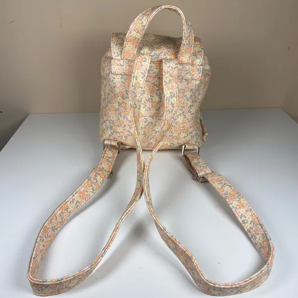 Target Floral Mini Backpack‎ Convertible Shoulder Bag Purse Cute - Image 3
