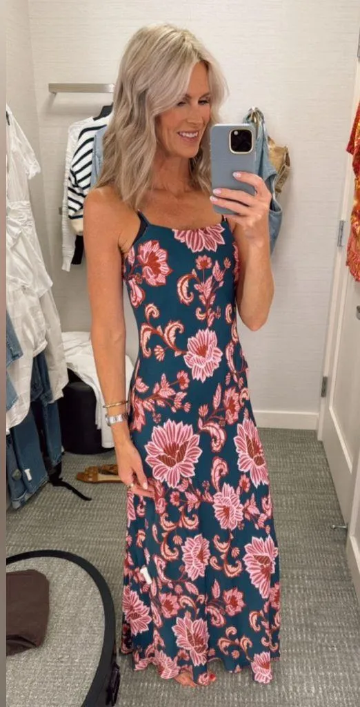 Farm Rio Flower Delicacy Paisley Slipdress S - Image 9