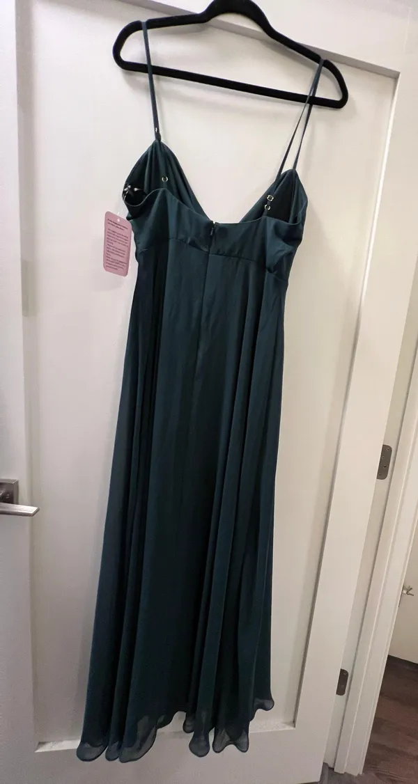 Bridesmaid/Formal Dress Green Size 10 - Image 6