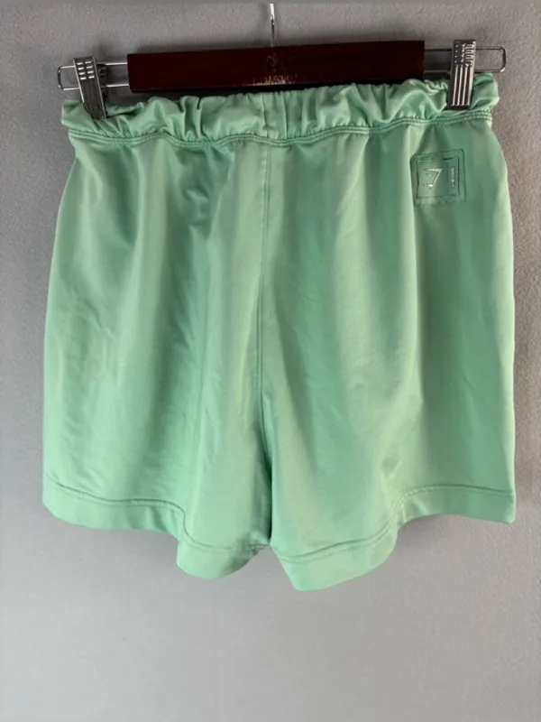 Gymshark S Mint Green Athletic Pull-On Yoga Workout Shorts - Image 6