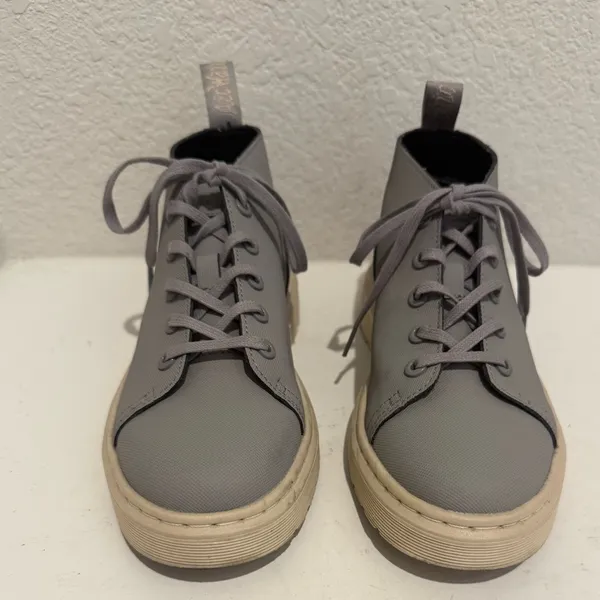 Dr. Martens Docs Baynes Chukka Boots Sneakers Grey Airwair Women Size 7 - Image 2
