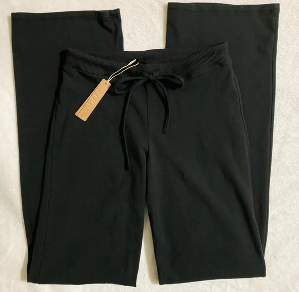 SKIMS Cotton Jersey Straight-Leg Pants XXS - Image 4