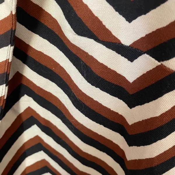Anthropologie Eva Franco Chevron Retro Car Coat Open Blazer Jacket - Image 4