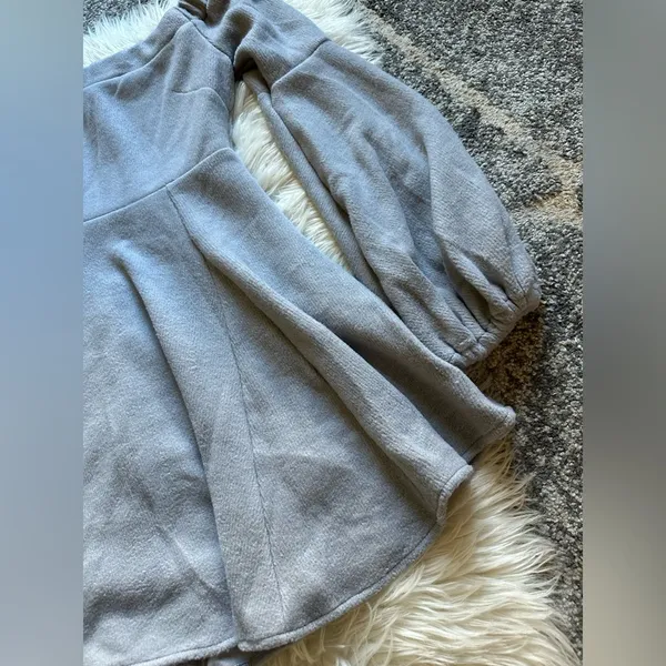 NEW fleece knit mini dress - Image 3
