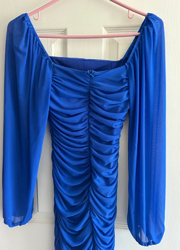 Blue Homecoming Dress - Image 3