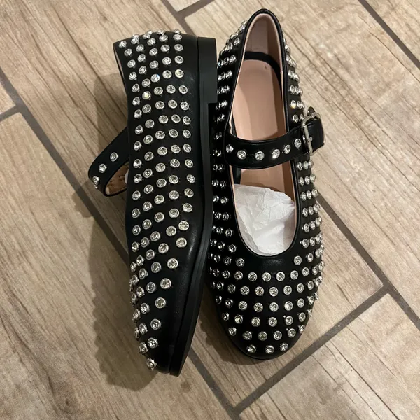 Flat Shoes Rhinestones Flats Studs Flats Strap Flats Espadrilles Loafers Mocasins - Image 6