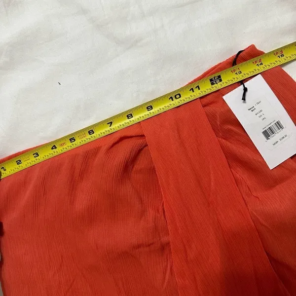 Bailey 44 Salmon Nessa Skirt Size Small In Orange - Image 6