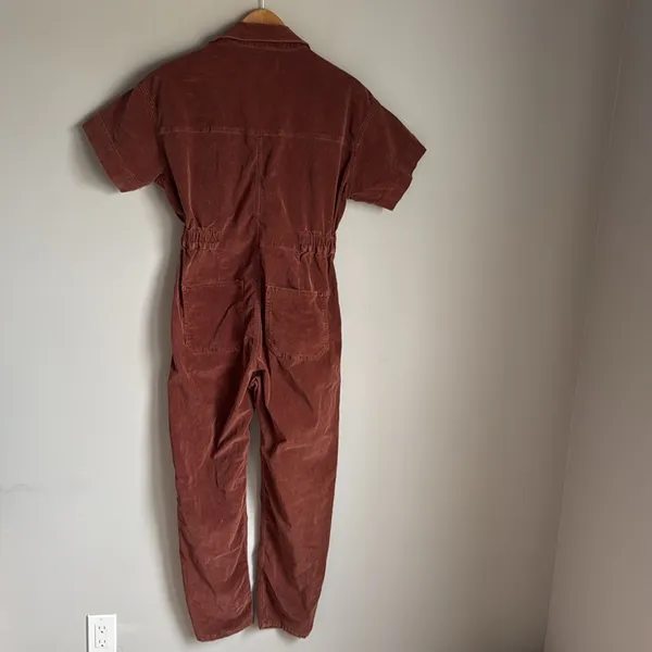 FREE PEOPLE Marci Cord One Piece in Gingerbread Small - Image 3