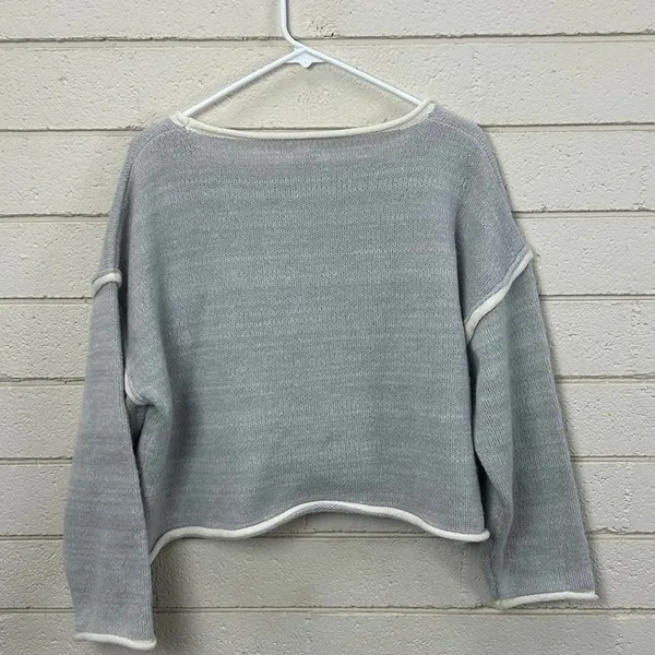 POL Gray Sweater size S - Image 5