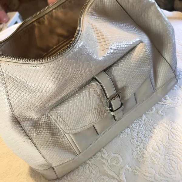 Coach Leather Hobo Tote Shoulder Bag - Image 5