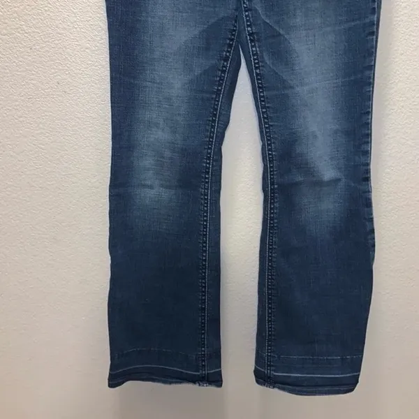 Wrangler Flare Jeans Woman’s 9/11X32 Western Blue Denim - Image 3