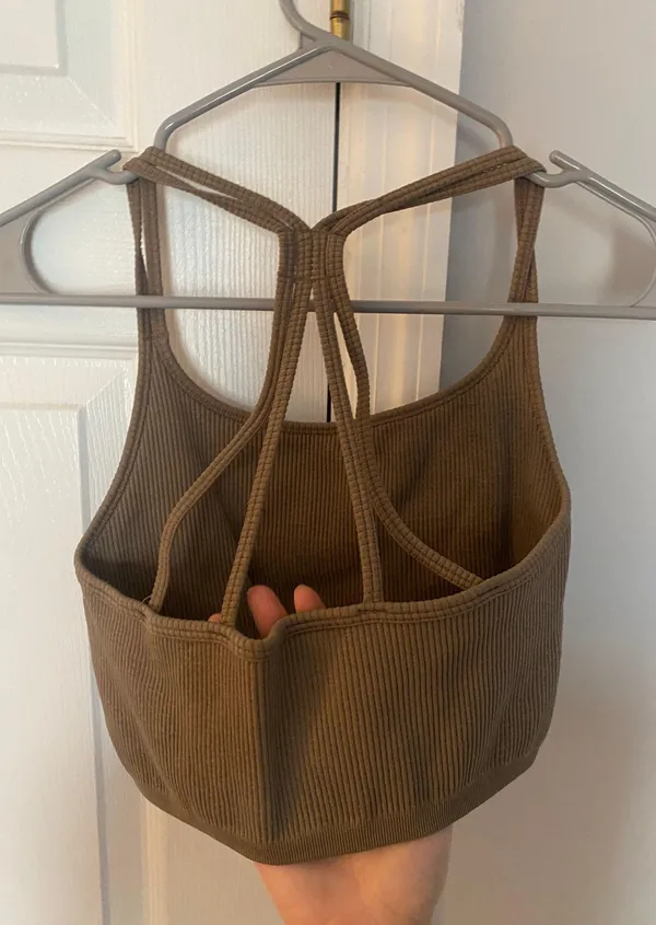 brown crop top - Image 2