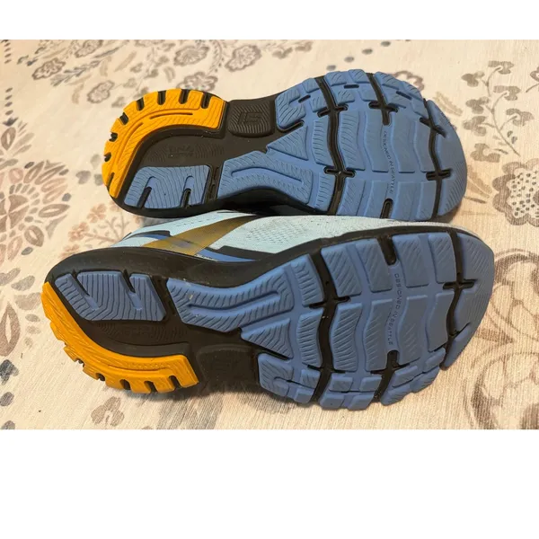 Brooks Ghost 15 Women's Running Shoes Size 5.5 Light Blue / Gold Neutral - Image 9