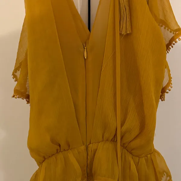 Adelyn Rae Sunny Yellow Maxi Dress - Image 5