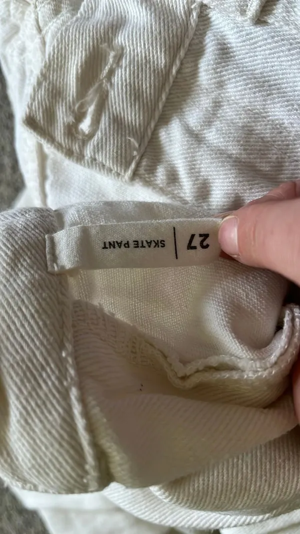 White PacSun Jeans - Image 6
