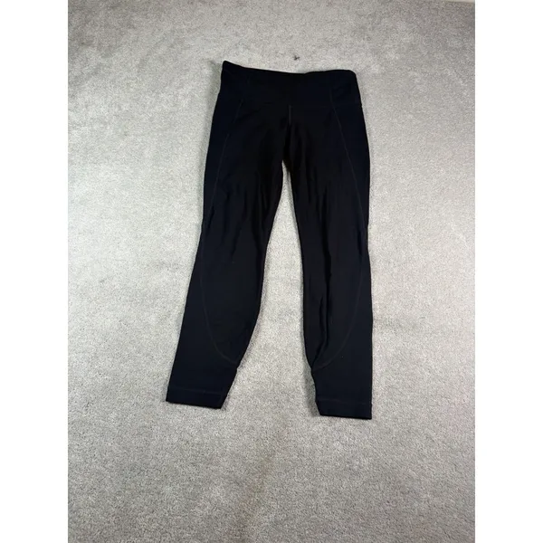 athleta black leggings s cropped capri - Image 3