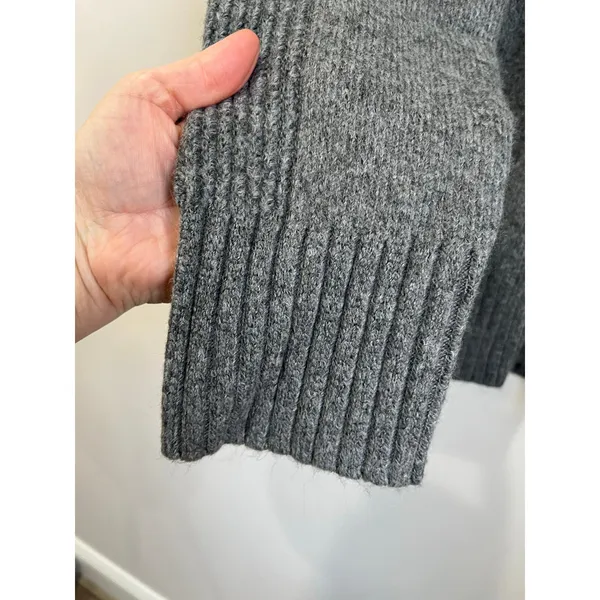 LOFT Mock Neck‎ Ribbed Knit Sweater Minimalist Classic NWT Size Small - Image 6