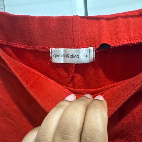 Red maxi dress with a boho vibe Size M - Image 2