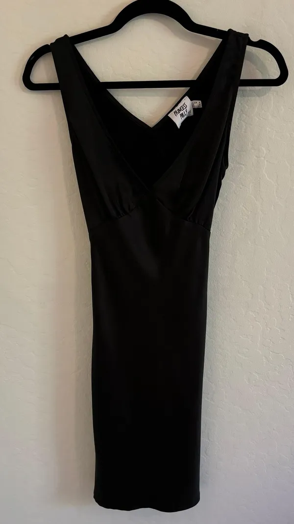 Princess Polly Black Mini Dress - Image 2