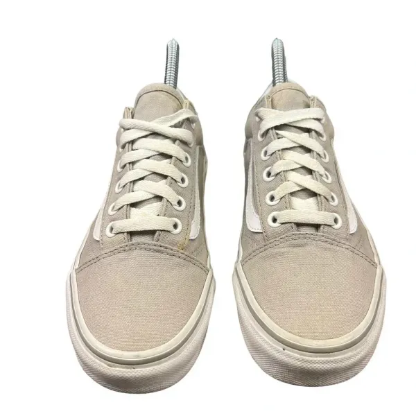 VANS Old Skool Beige Low-Top‎ Lace-Up Unisex Sneakers Men's 5.0 / Women's 6.5 - Image 3