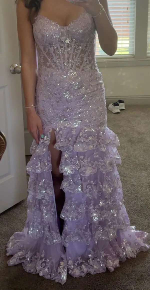 PURPLE SIZE 2 Prom dress - Image 2