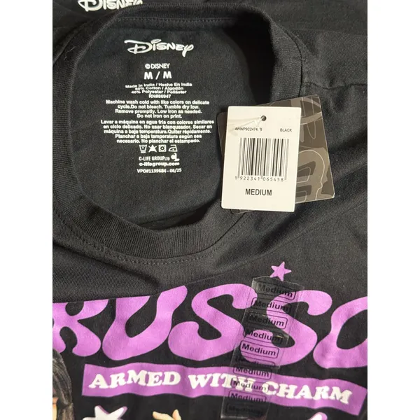 NWT Disney Wizards of Waverly Place Alex Russo Graphic Tee Y2K Nostalgia Size M - Image 6