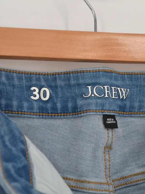 J. Crew '03 Curvy Slim Jeans Light Wash Size 30 - Image 4