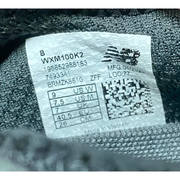 New Balance Women’s Sz 9 Men’s 7.5 100 V2 FuelCell Sneakers cross-trainer WXM - Image 11