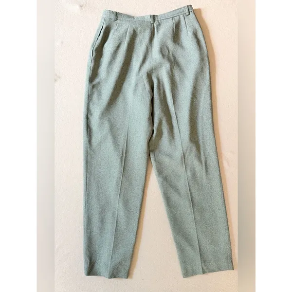 Vintage Francess & Rita High-Waist Tailored Trousers size 8 W28 old money - Image 3