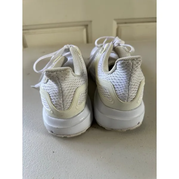 Adidas Women's White Energy Cloud Athletic Runner Running Shoes 6.5 - Image 3