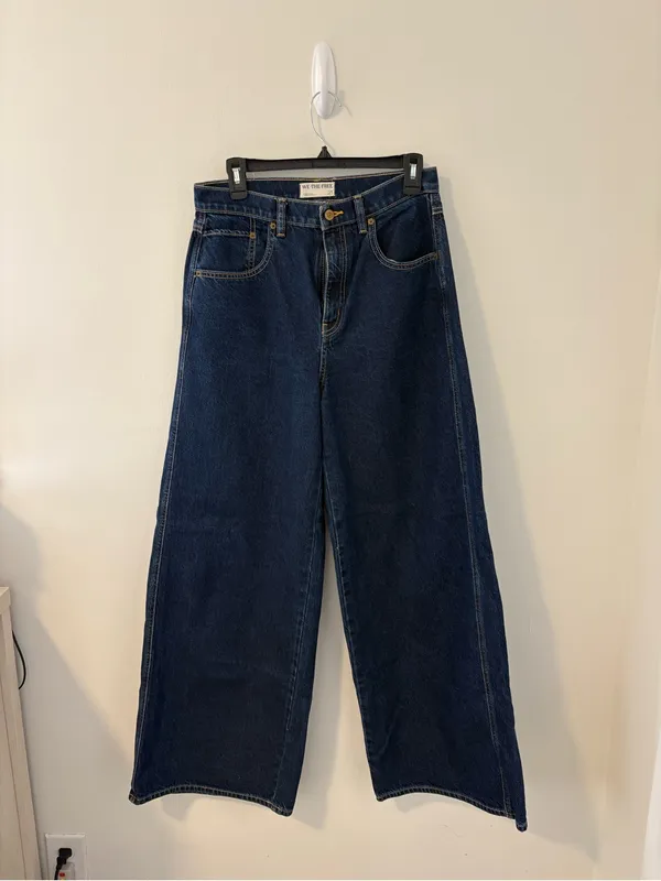 The CRVY Collection By We The Free - Gia Wide-Leg Jeans Size 29 - Image 4