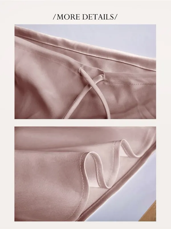 Amazon Skrtimory Satin Silk Maxi Skirt – Blush Pink | NWT - Image 4