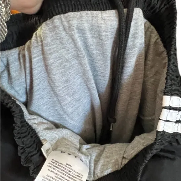 Adidas Lined‎ Black Exercise Pants - Image 7