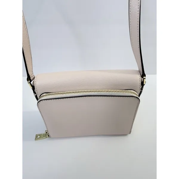 DKNY Bryan Flap Crossbody Light Pink - Image 7