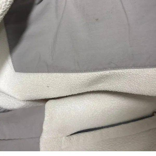The North Face White Fleece Polartec Jacket Size‎ Medium - Image 4