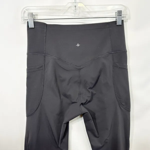Halara Medium Leggings High Waisted Gray Side Pockets 7/8 Solid‎ Athleisure 1532 - Image 7