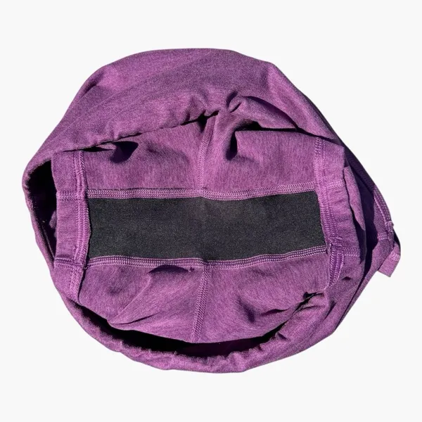 FLEO High Rise Biker Shorts Purple Heather Booty Shorts Small Athletic Gym Yoga - Image 4