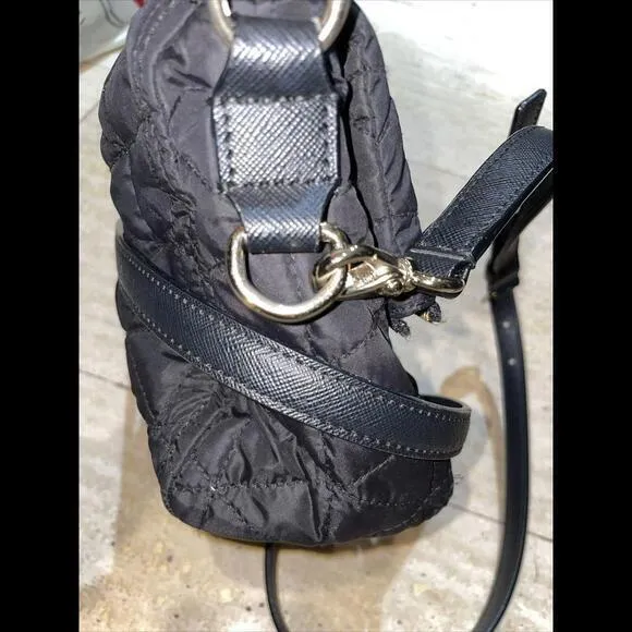 Kate Spade‎ Blake Avenue Miri Quilted Black Shoulder Bag Y2K Bratz New York - Image 10