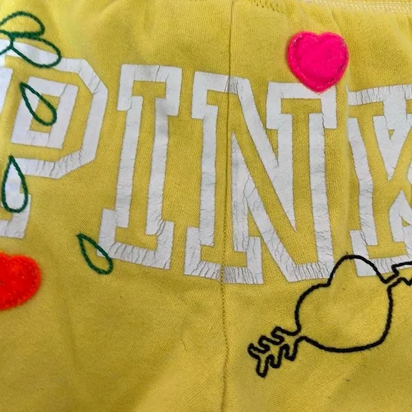 Y2K PINK Victoria’s Secret Sweatpants - Image 2
