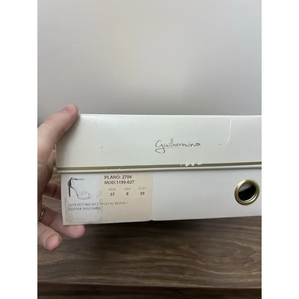 Anthropologie BHLDN Chandon Heel Sandal by‎ Guilhermina Size 8 $150 - Image 9