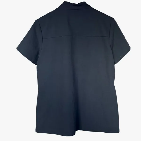 FIGS Banepa Oversized Black Scrub Top Sz‎ M - Image 5
