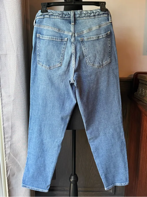 Old Navy Light Blue High-Rise OG straight Jeans Sz 2 nwt - Image 2